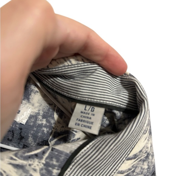 Tommy Bahama Men's The Mirragio IslandZone Floral Silk Blend Tropical Shirt SZ L - Picture 6 of 8